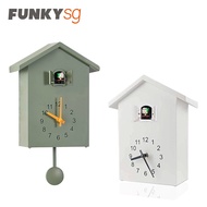 Wall Cuckoo Clock Birdhouse Clock Minimalist Modern Design