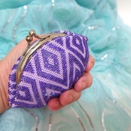 雙菱口金珠包 DIY 材料包 編織/鉤針/口金珠包/零錢包/小零錢包