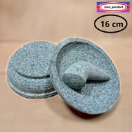 16cm Real Stone Mortar And Pestle 1 set