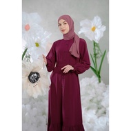 NIBRAS NBC 28 MAROON GAMIS NIBRAS CASUAL JUMBO GAMIS NBC 028 PROMO BIG SALE