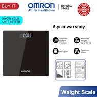 Omron Digital Body Weight Scale USB Rechargeable Smart Bathroom Scale with LED Health Monitor