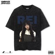 Fiego REI IVE | Premium Stonewash Oversize T-Shirt | Oversize TShirt