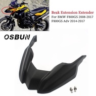 1 PC Motorcycle Front Beak Extension For BMW F800GS F 800 GS 2008-2017 F800GS Adventure ADV 2014-201