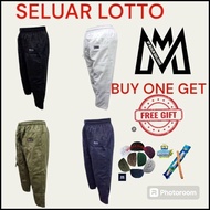 SELUAR Ibadah LELAKI LOTTO 100%COTTON (2 POKET DEPAN) READY STOCK FREE GETF KOPIAH & KAYU SUGI
