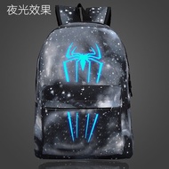 ๑✴☊【Childrens school bag】星空款小学初中学生书包男夜光双肩包女大容量书包防泼水休闲背包