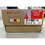 [GY Office] SonoForm Laser Paper - 3 PLY 9.5"X11" 5A0E0B (White & Pink & Yellow)