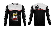 Jersey Kaos Pria Longsleave Fun RUN 004 FULLPRINT