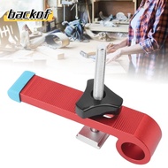 BACKOF T Track Clamp, Aluminum Alloy T Slots T Track Clamps Kit, Accessories Red Adjustable T Track 