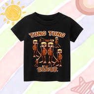 TUNG TUNG SAHUR CHILDREN'S T-SHIRT CHARACTER TUNG TUNG SAHUR