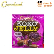 COCOALAND KOKO JELLY RAISIN | KISMIS BERSALUT COKLAT KOKO JELLY 90g HALAL READYSTOCK