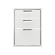 G.House Online CLOSE ตู้ลิ้นชัก 3 ชั้น รุ่น STROM-01 ขนาด 46.10X66.40 ซม. สีขาว ของแท้