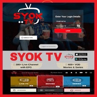 SYOK TV IPTV SYOKTV NEW ID DAN RENEW ID LAMA