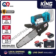 Q9 21V Cordless Brushless 10" Chainsaw | Wood Tree Cutter | Mesin Potong Pokok Kayu | QET2110BCS QNI