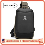 OZUKO Men Stylist Sling Bag Waterproof Anti Theft Travel Bag Business School College Sling Bag (Type