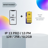 (Used) 13 pro /13 pm - 128/256/512 All function_1month warranty