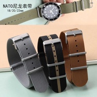 NATO NATO NATO Nylon Strap One Over Braided Strap Suitable for Samsung Integrated Strap 18/20/22mm
