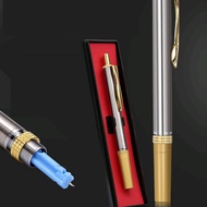 Pen Bekam Silver High quality blood lancet + Percuma 1 28 G Kotak Jarum