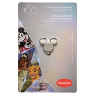 Havaianas  Pin Top Havaianas Disney 100Th - Mickey  -Silver