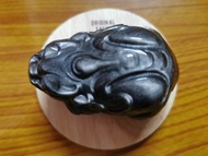 高質銀曜石大貔貅擺件