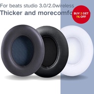 Replacement ear pads for Beats Studio 2 & Studio 3 wireless headphones, soft protein leather ear pad