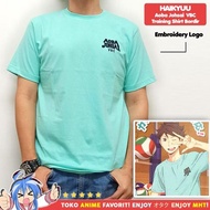 Haikyuu Cosplay Anime T-Shirt Embroidery Aoba Johsai Seijoh Oikawa Iwaizumi
