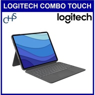 Logitech Combo Touch Backlit Keyboard Case With Trackpad For iPad Pro 12.9" (5th Gen) 920-010215 A2378,A2379,A2461,A246