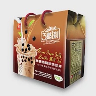 【3點1刻】黑糖蒟蒻珍珠奶茶(12入/盒)