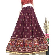 Skirt Imported From India Beautiful Print All Over Products Arrive In Thailand