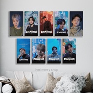 BTS 7 Fates Chakho Wooden Poster Wall Decoration 10x20 cm Room Display Wall decor Walldecor Kpop Arm