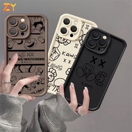 KAWS Casing Hp Vivo V29E Y03 Y100 5G Y28 4G Y17s Y27 Y36 Y22 Y33S Y16 Y35 Y11 Y12i Y20 Y15s Y02A Y33