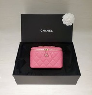 Chanel vintage 粉紅色長盒子