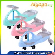 Swing Car Yoyo Car Yoyo Plasma Twist Children Ride on Wiggle Tricycle Swinging Basikal Kanak Roller