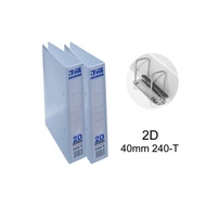 A4 SIZE WHITE RING FILE 25MM/40MM/50MM/65MM/80MM