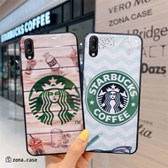 Starbucks Case Vivo Y30 Y50 Y91 Y95 - A5 A9 2020 A33 - J2 Prime A12 A02S - C11 C21 C25 C15 C12 9A 6A