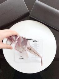 Chris 精品代購 YSL 聖羅蘭 時尚貴族 款式5 獨特造型膠框太陽眼鏡 墨鏡  歐洲代購