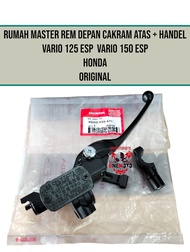 RUMAH MASTER REM DEPAN CAKRAM ATAS PLUS HANDEL MOTOR VARIO 125 ESP 150 ESP HONDA ORI 45500-K59-A71