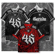 Oversized Indonesian National Team Jersey - Football Jersey - Vintahe Jersey - National Team Jersey 