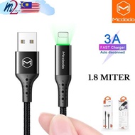 McDodo CA‑7410 Lightning‑Cabel Auto‑Disconnect Auto Cut Off Auto power off 3A 1.2m