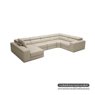 KUKA โซฟาเซต/R KYNA LT-BG >365x220x70/90