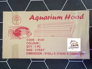Aquarium Hood 8120 2feet Fish Tank Roof Top Cover [2 feet]