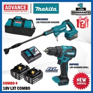 MAKITA 18V LXT Combo Set RM1888 ( DHW180Z01 18V Cordless High Pressure Washer / DHP490Z 18V Cordless