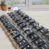 Wholesale magnetic gemstone earrings, 12 pairs,/ (24 pcs) magnetic earring