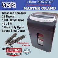 Kingmaster Master Grand Super Heavy Duty Paper Shredder HI-900C (Large Shredder)