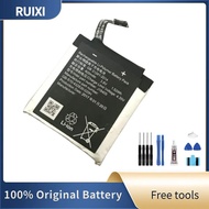 ☻100% RUIXI Original Battery 3.8V/400mAh Battery for Sony J18405 GB-S10-432830-020H Smart Watch 6⋛