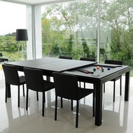 Pool Table Multifunctional Black 8 Billiard table , Family Tennis Table 3 in1 Dining Table American 