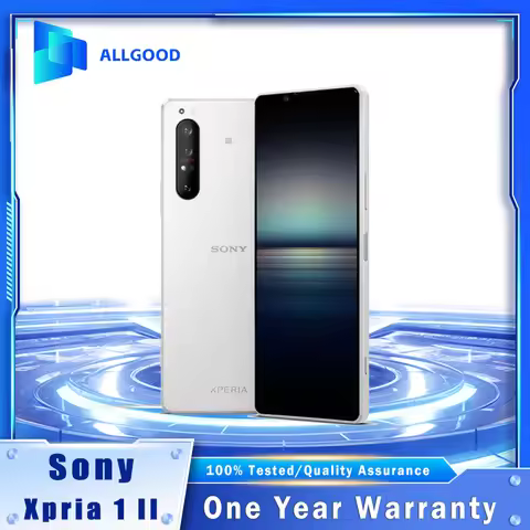Original Sony Xperia 1 II 5G XQ-AT52 6.5" 4K HDR OLED 8GB 256GB 12MP Zeiss Triple Camera Snapdragon 