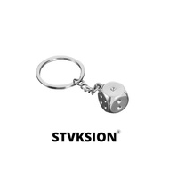 GANTUNGAN DICE KEYCHAIN / DICE KEYCHAIN / DICE KEYCHAIN CARABINER CARABINER / ALUMINUM STAINLESS STE