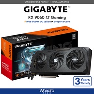GIGABYTE Radeon RX 9060 XT GAMING | 16GB GDDR6 | OC Edition | Graphics Card (GV R9060XTGAMING OC-16G