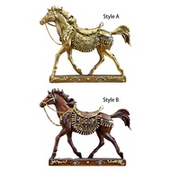 [mojotorw7] Horse Statue Horse Figurine Collection Horse Ornament Resin Sculpture for Bedroom Bookca