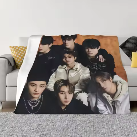 NCT DREAM Blankets Sofa Cover Flannel Textile Decor Kpop Singer Multifunction Warm Throw Blanket for